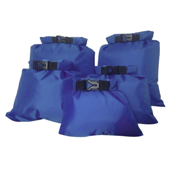 1/2 5 Storlekar Set Vattentät Torrväska Säck Förvaring Camping Rafting 1 Pc
