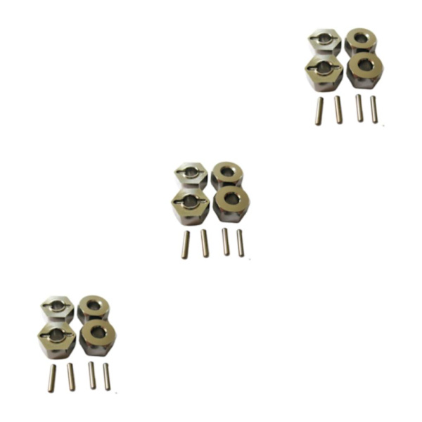 1/2/3/5 4MM hjulfäste för 1/14 LC larvband Hög precision 4MM titanium color 3Set