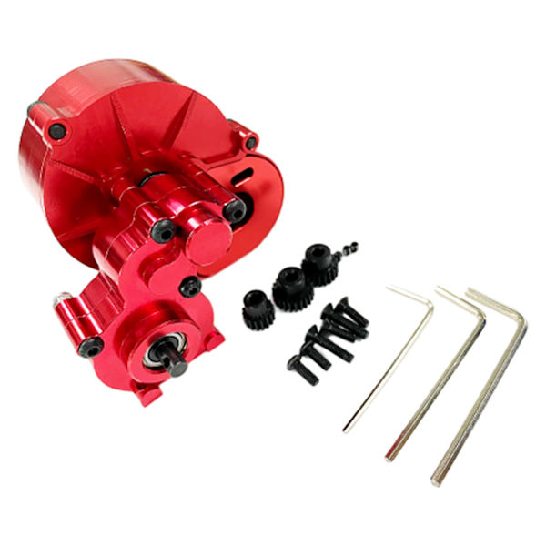 1/2/3/5 Metal Transmission Växellåda Motorväxel För 1/10 Axial Red 1Set