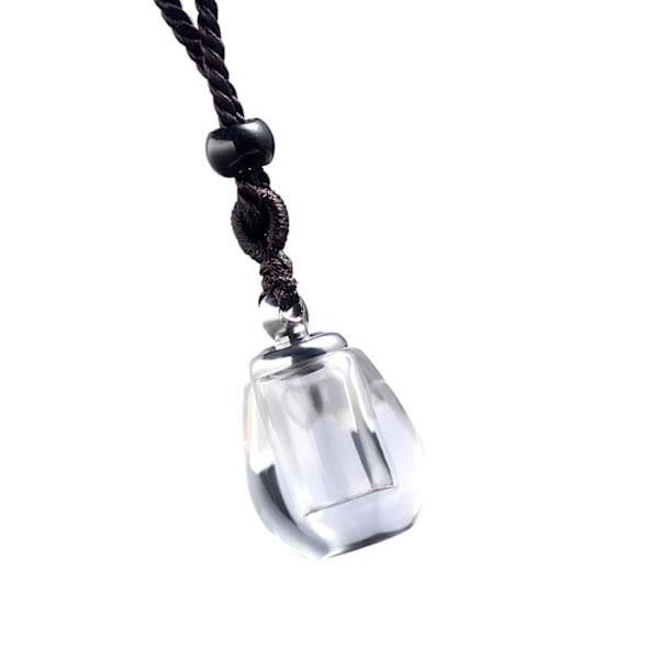 1/2/3/5 Memorial Pendant Halsband Parfymflaska för Ashes Clear drop shape 1Set