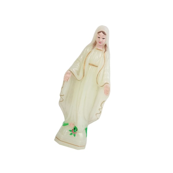 1/2/3 Välsignade Jungfru Maria statyett karaktär Skulptur Staty Luminous 15cm 1Set