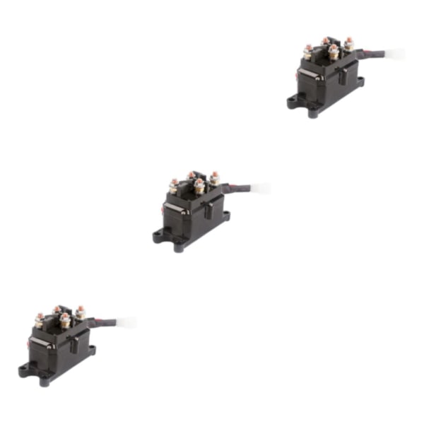 1/2/3 ATV vinschrelä 12V 250A Bra prestanda vinschkontaktor 3PCS