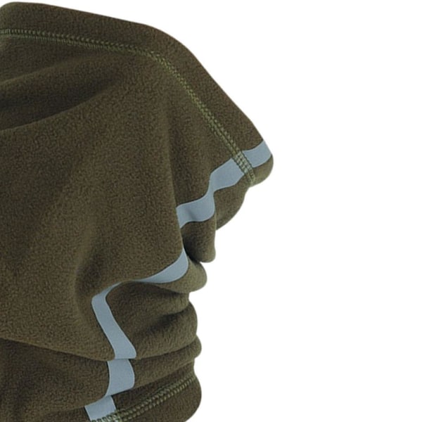1/2/3 halsdamask Andas vindtät fiskescarf Army Green 25x30cm 1Set