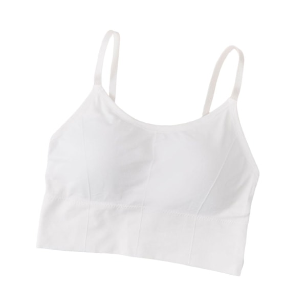 1/2/3/5 Dam Tank Crop Top BH Sexiga Underkläder Underkläder Bralette White 1 Pc