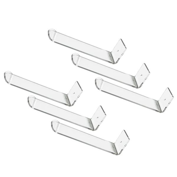 1/2/3 6st/ set Pannbandshållare Robust och transparent akryl 1Set