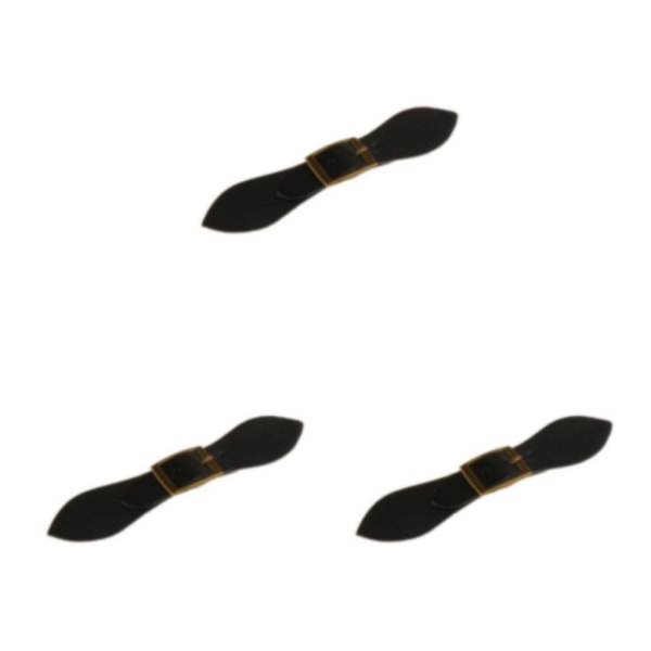 2/3/5 Läderhorn Toggle Buttons Trench Duffle Coat Fästelement black 3Set