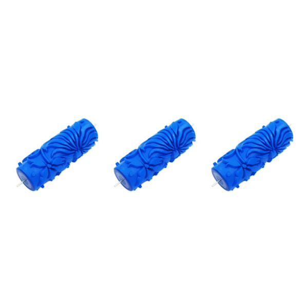 1/2/3 5' präglat mönster färgrulle DIY väggmålningskantskärare Blue Type 083 3Set