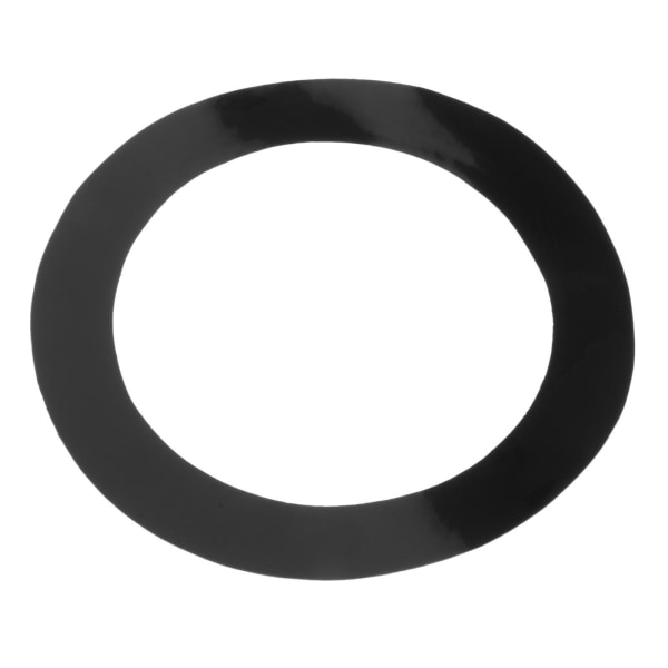 1/2/3 1 Styck Port Hål Protector Pads Trumringar Lätt att använda Black Diameter 18.5cm 1Set