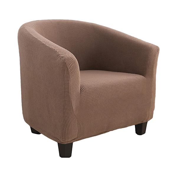 1/2 Snygga och fashionabla stolsöverdrag för fåtöljer Light coffee 1Set