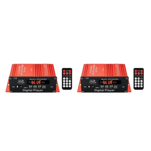 1/2 G8 200W Bluetooth Audio 2 Channel För Förstärkare Hi-Fi 2Set
