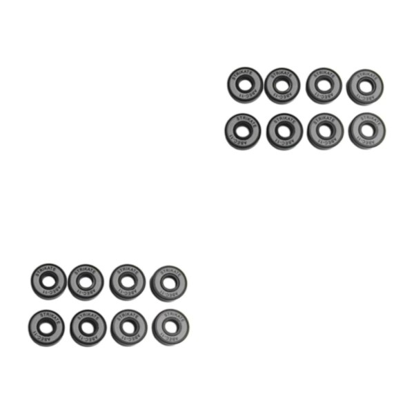 1/2/3/5 8st Skateboardlager 8mm Precision Storlek ABEC-11 för Gray 22mm 2Set