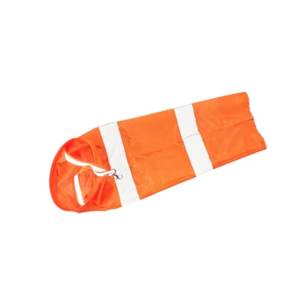 1/2 Aviation Wind Socks Oxford-tyg för trädgård utomhusvind orange 100cm Large 1Set