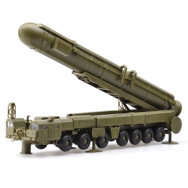 1:72 DIY-modell Ryssland Vit poppel ballistisk missilavfyrning