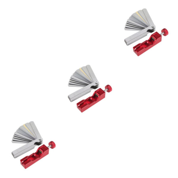 1/2/3/5 Bekväm och säker bilverktygssats för bil red Package feeler gauge 3PCS