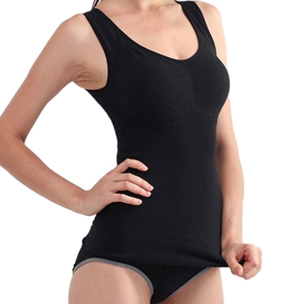 1/2/3 Damväst Fitness Bröststöd Toppar Andas Black S 2PCS