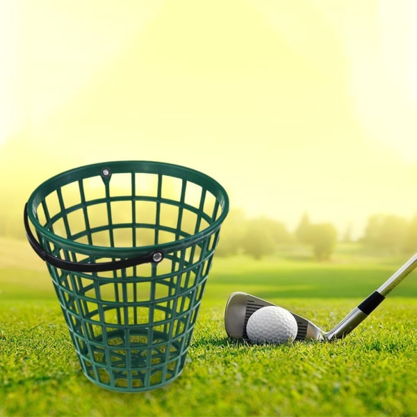 Outdoor För Golfboll Korg Container Golfboll hink Håll Upp 75 Balls