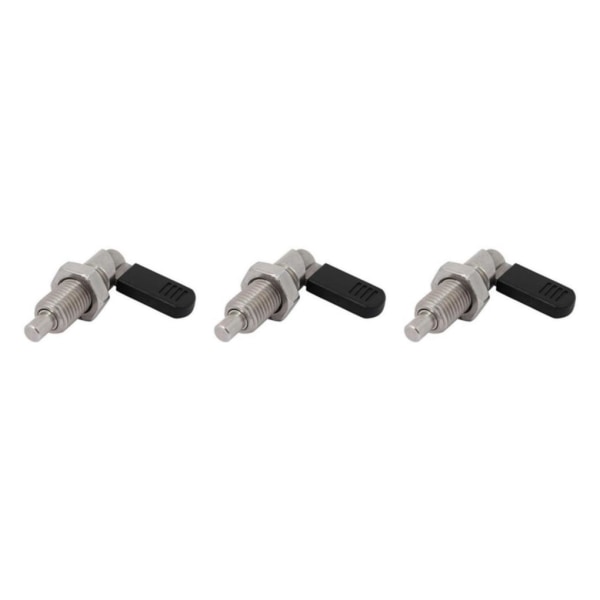 1/2/3/5 1x Indexeringskolvar L Typ Rostfria Låsbultar Fin Silver M20-12 3Set