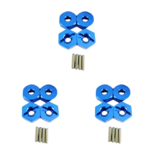 1/2/3/5 4MM hjulfäste för 1/14 LC larvband Hög precision 4MM dark blue 3Set
