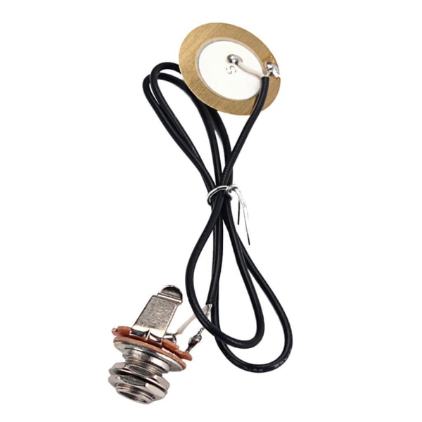 1/5 1 Piece Gitarr Pickup Piezo Transducer för Mandolin Banjo 1Set
