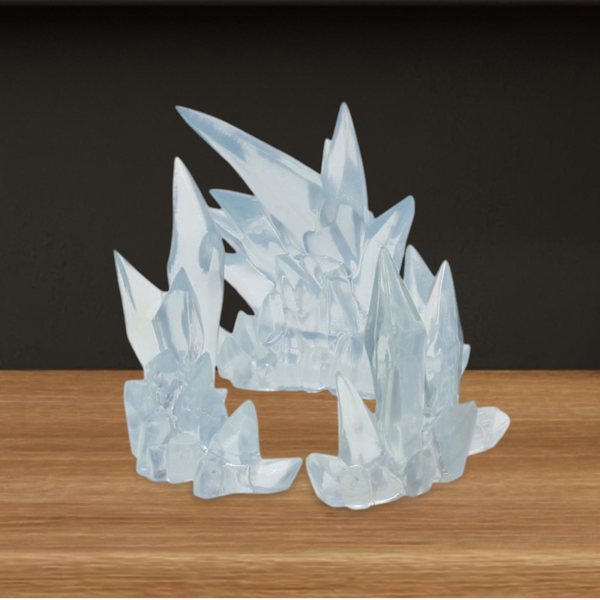 1/2/3/5 Ice Specialeffekt Action Figur Visa modelleffekt White 11 x 12cm 1Set