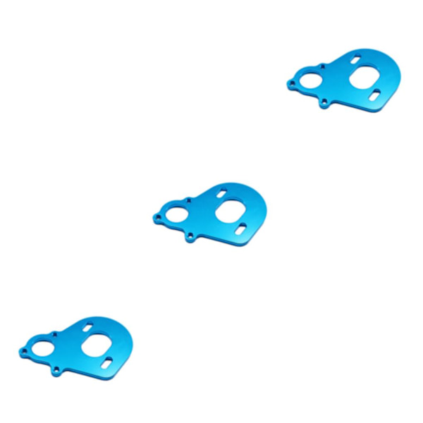 1/2/3 aluminiummotorfäste för AXIAL SCX10 hög precision blue 3Set