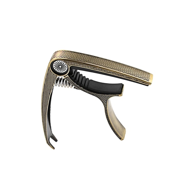 1/2/3 Guitar För Capo Acoustic Clip Quick Change Clamp Key för Bronze 9.3x7.5x1.5cm 2Set