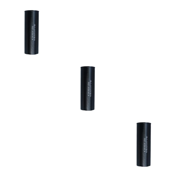1/2/3/5 Sadelstolpe i aluminiumlegering 100 mm lång ombyggnad 27.2 to 33.9 3PCS