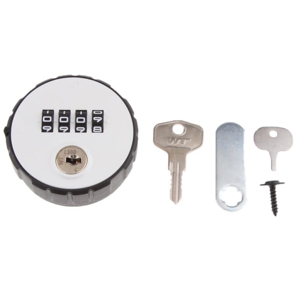 1/2/3 Kombination Cam Lock Tunga Camlock för brevlådeskåp 26mm 1Set