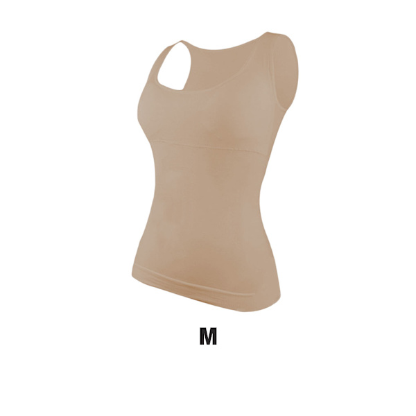 1/2/3 Damväst Fitness Bröststöd Toppar Andas Skin Color M 1 Pc