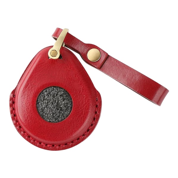 1/2/3/5 cover PU-läder Söt passform för motorcykelpojkvän Red 1Set