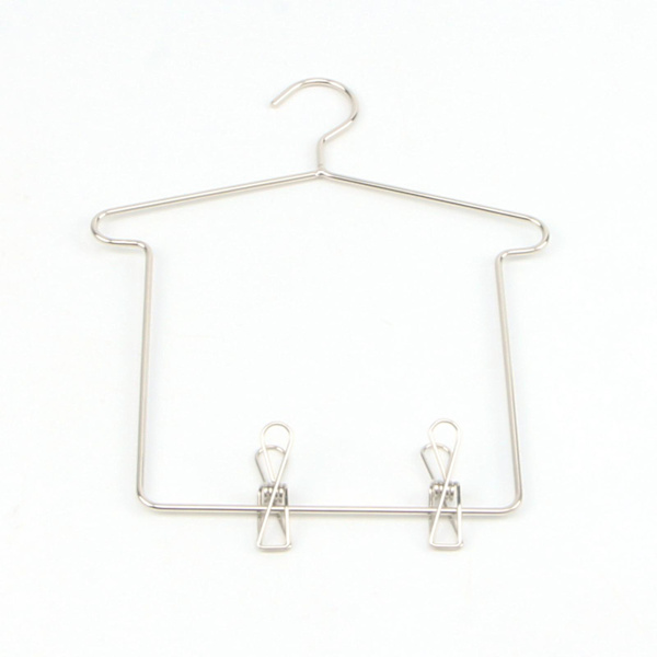 1/2 5x 1/3 För BJD Dolls Klädhängare med byxklämmor Docka Silver 15 x 12cm 1Set