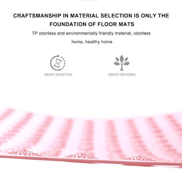 Glidfri Badmatta För För Halkfri Badupplevelse Extra pink