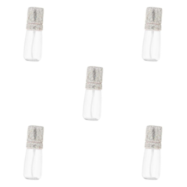 1/2/3/5 vätskebehållare 60 ml behållare Snygg liten resa White 12 x 4cm 5Set