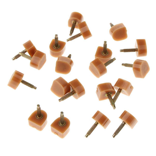 1/2/3/5 Högklackade spetsar Kranar Skoreparationsbyte Apricot Fine 10mm 10mm Thin Pin 1Set