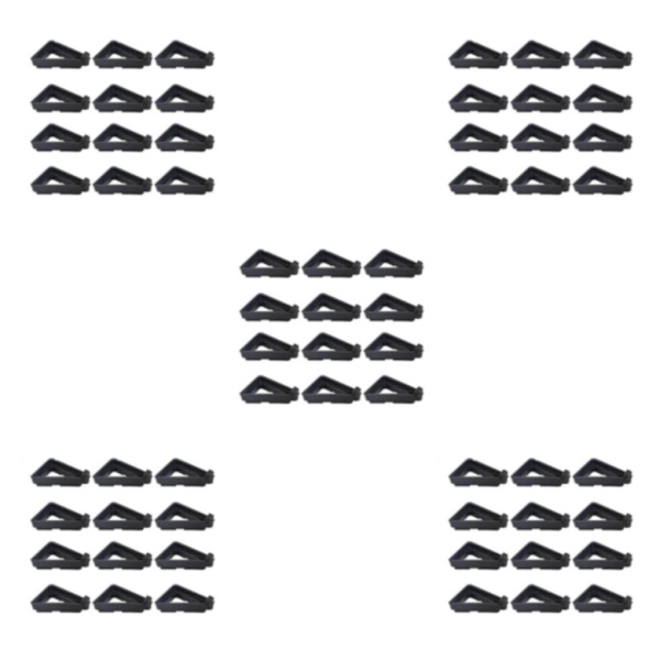 1/2/3/5 12 stycken Lätt och bärbar pottålösning för Large black 5Set