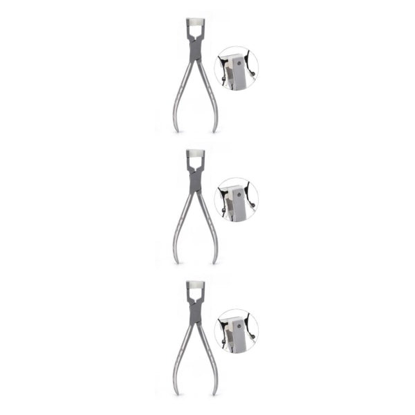 1/2/3/5 Glasögon Båg Tång Multi-Purpose för optiker YG1009 Approx. 15.5x5cm 3Set