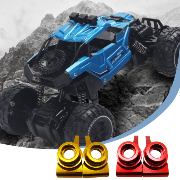 1/2/3/5 2 stycken bakre navhållare för 1/14 LC RC bil bakre nav titanium color 1Set