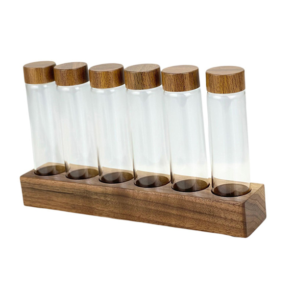 1/2 Kaffebönor Förvaringsbehållare Tom Spannmål Nötförseglad 22g 21.5 x 4.7 x 3cm 1Set