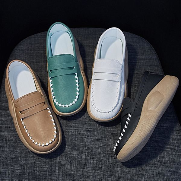 Casual Damskor Bekväma För Slip On Mjuk för Inomhus Khaki Size 40