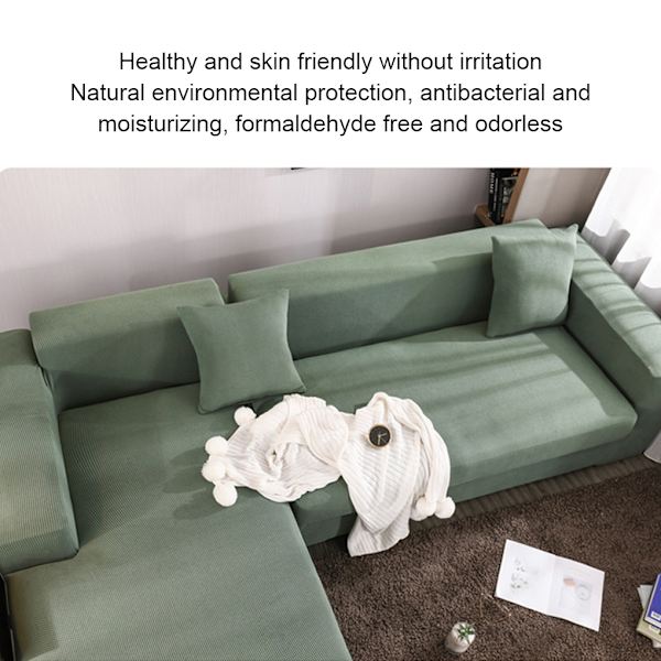 1/2 Snygga och fashionabla stolsöverdrag för fåtöljer khaki 1Set
