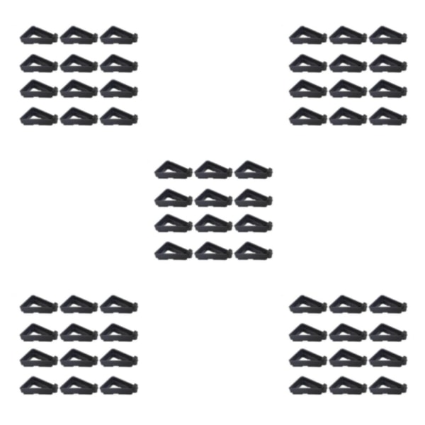 1/2/3/5 12 stycken Lätt och bärbar pottålösning för Small black 5Set