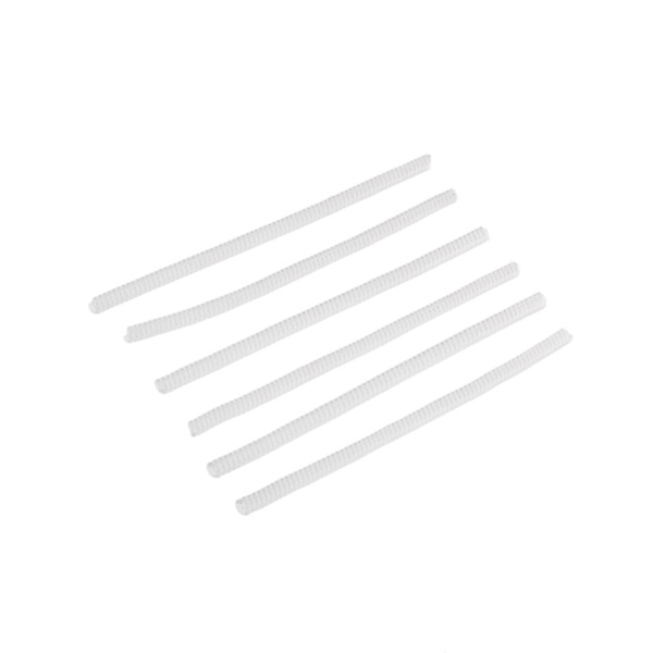 1/2/5 6 delar Ringstorleksjustering för lösa ringar Smyckesskydd Clear 6 Pcs 3mm B 2Set