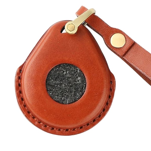 1/2/3/5 cover PU-läder Söt passform för motorcykelpojkvän Brown 1Set