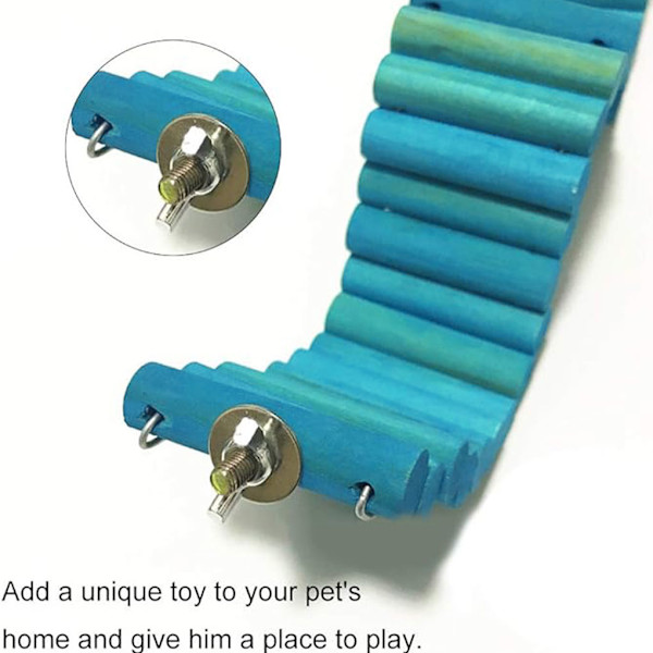 1/3 hamster klätterbrostege Lättvis storlek 1Set