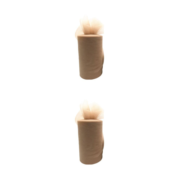 1/2/3/5 White Roll handled Tyll Coil Hållbar och pålitlig bröllop coffee 2Set