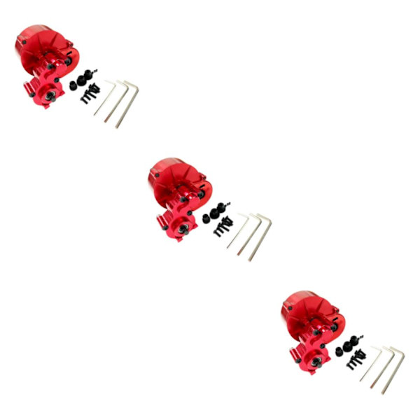 1/2/3/5 Metal Transmission Växellåda Motorväxel För 1/10 Axial Red 3Set