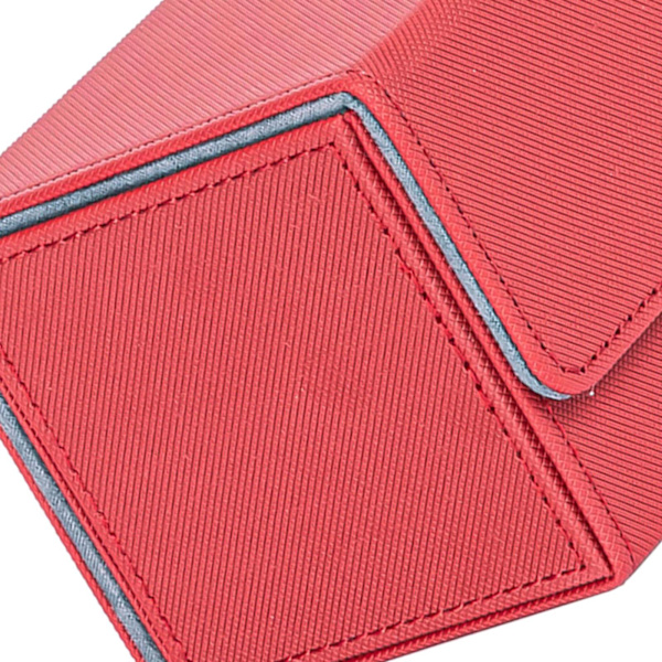 1/2/3 Card Deck Case Organizer Förvaringsbox för MTG-kort För Red 105x90x80mm 1Set