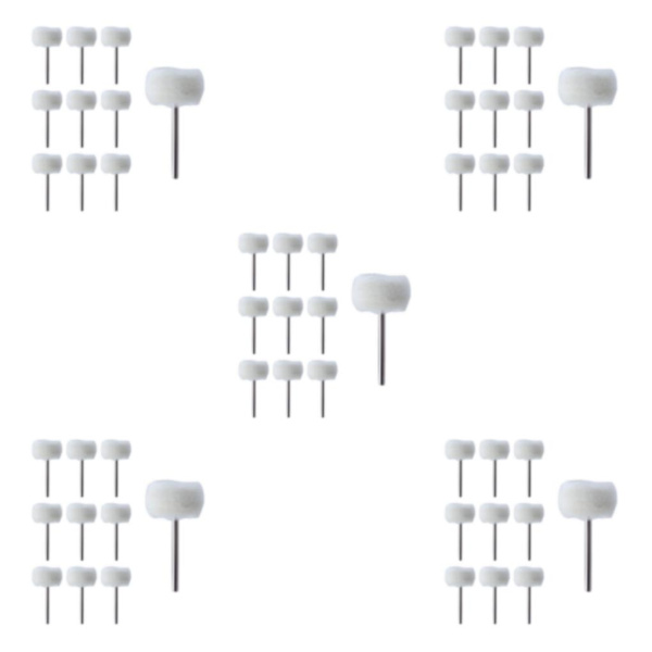 1/3/5 Ullpoleringskulhjul För Buff Wheel Polerskiva Style B 5Set