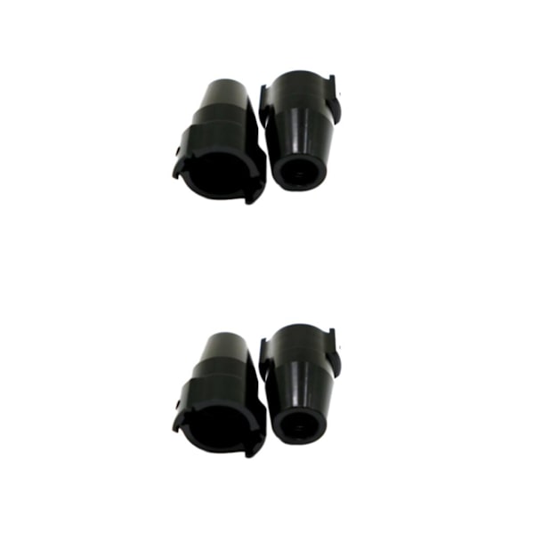 1/2/3/5 2 stycken bakre navhållare för 1/12 ECX Barrage Aluminium black 2Set