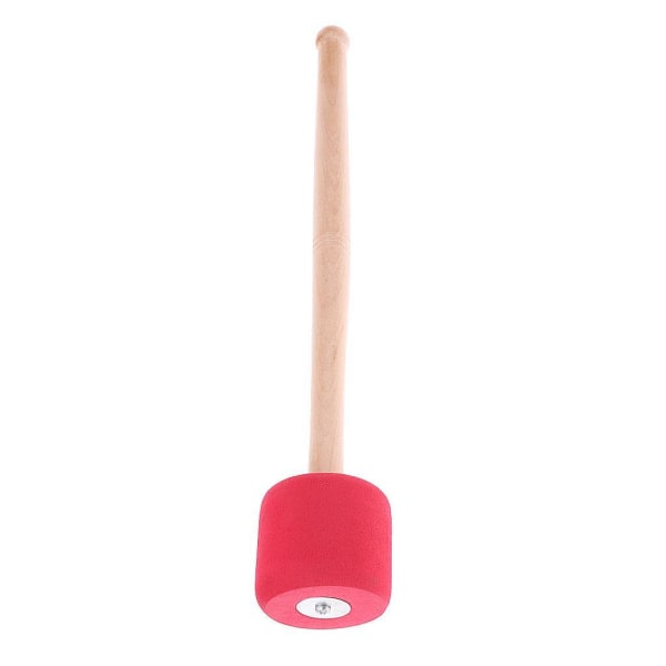 1/2 Bass Drum Mallet Stick Foam Mallet Percussion med trä 1Set